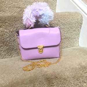 Purple purse